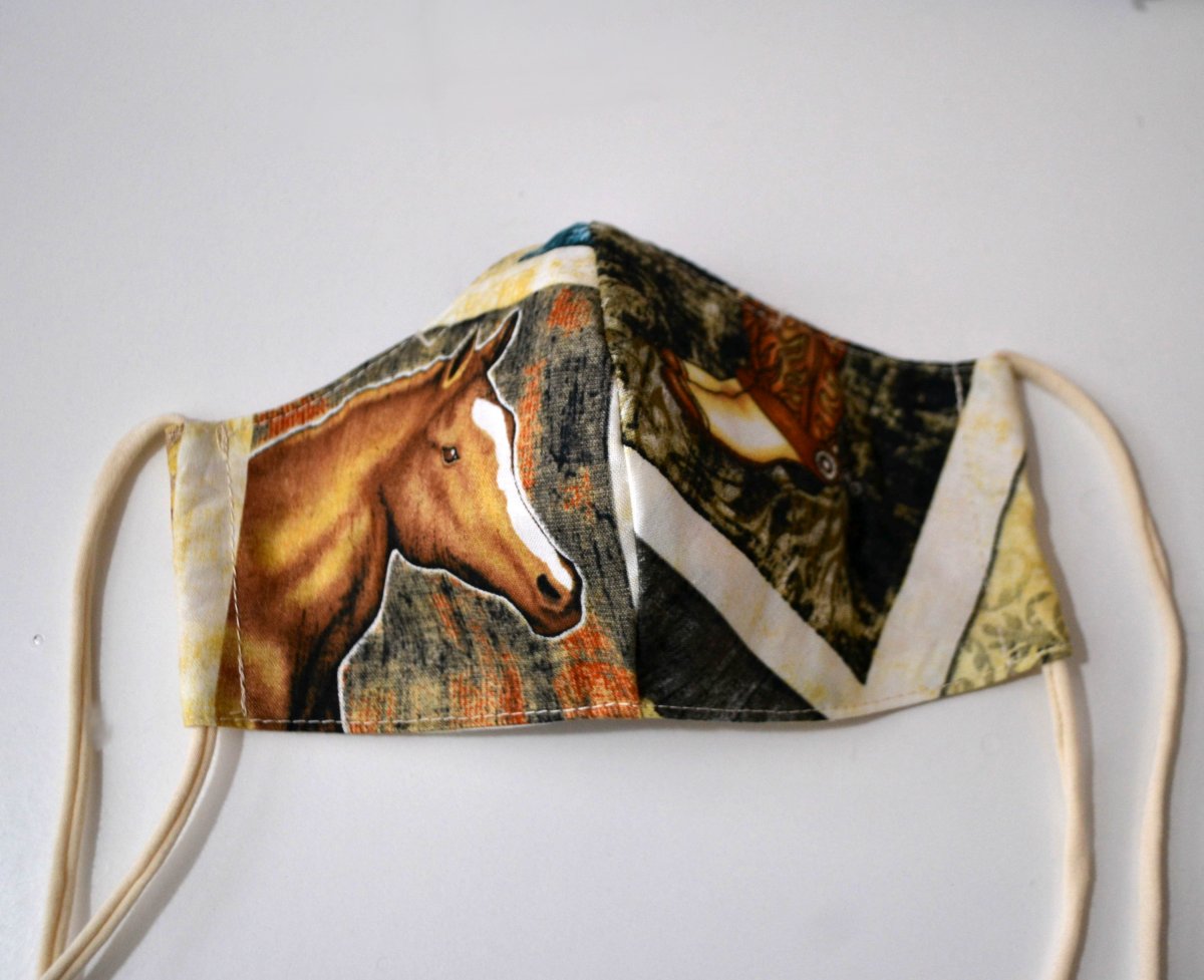 Rouška dámská 2 vrstvy+kapsa