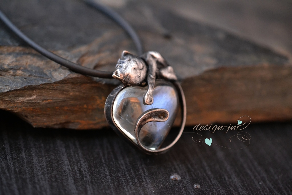 Ospalé kotě - sklo