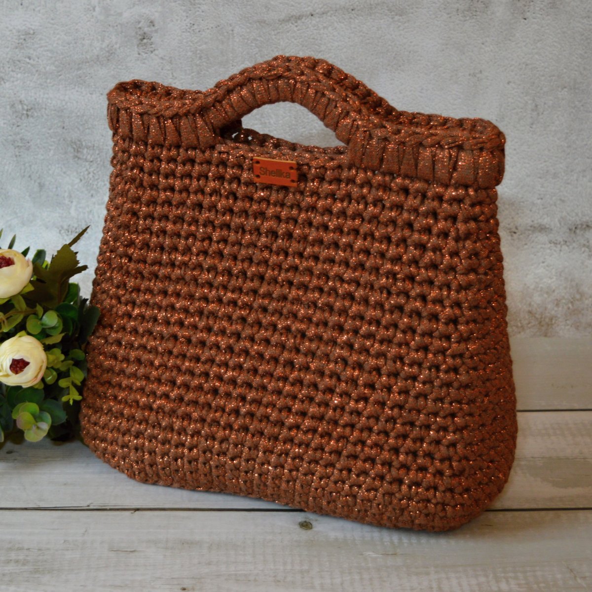 GLADYS- háčkovaná kabelka