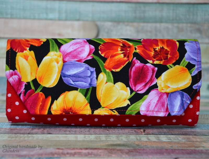 Peněženka - Tulipánky