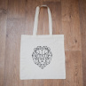 Plátěná taška - geometrický lev