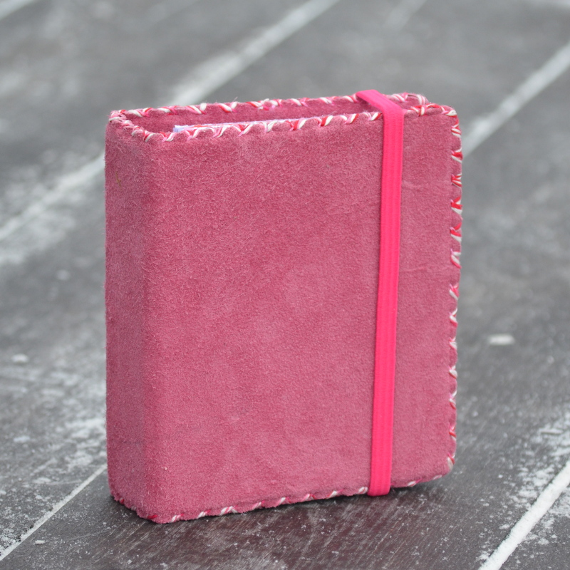 Maliny s cukrem - zápisník v kůži A6, doplňovací