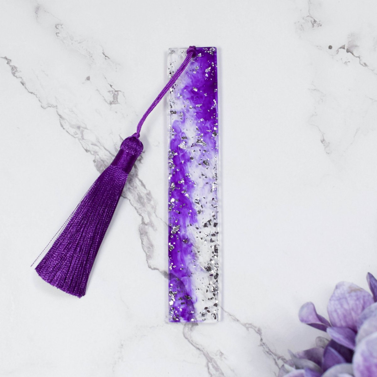 Záložka do knížky - fialová