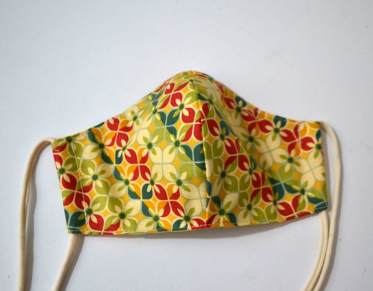 Rouška dámská 2 vrstvy+kapsa