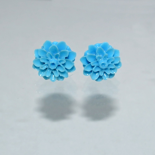 Pecky - modré chryzantémy