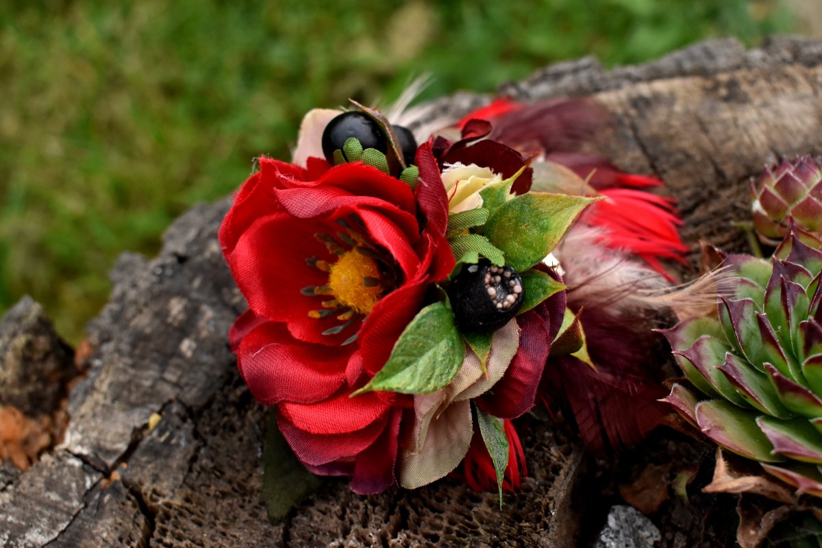 peří ptáka ohniváka