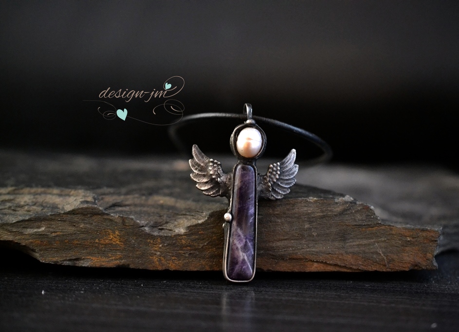 Andílek - ametyst