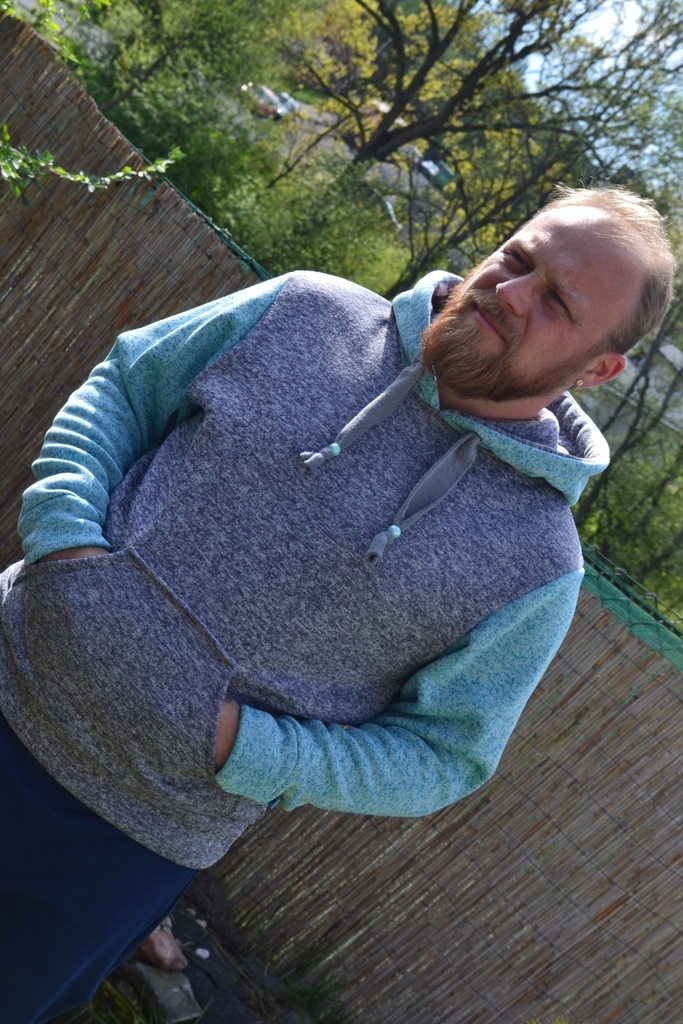 Svetr s kapucí -  origo pro pány :)