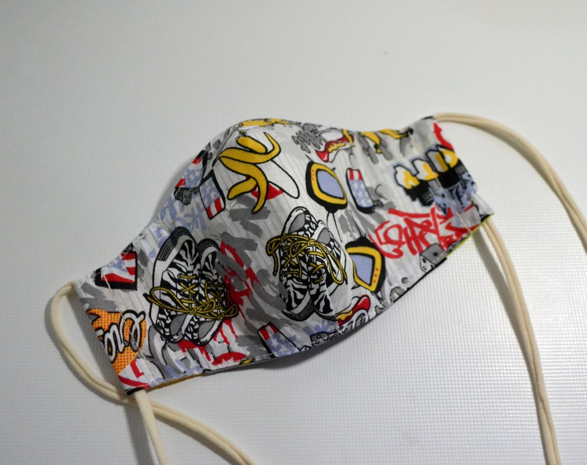 Rouška dámská/teenager 2 vrstvy+kapsa