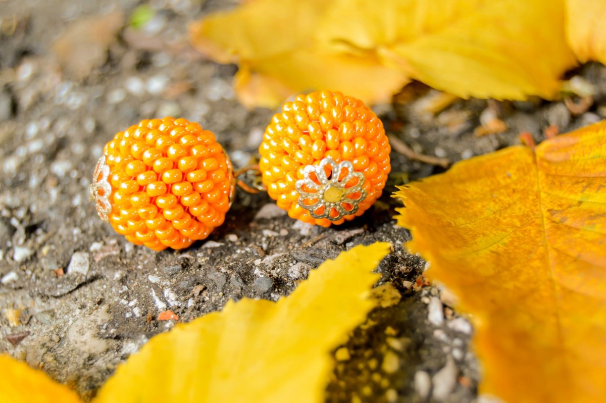 Jako dva malé pomeranče - náušnice