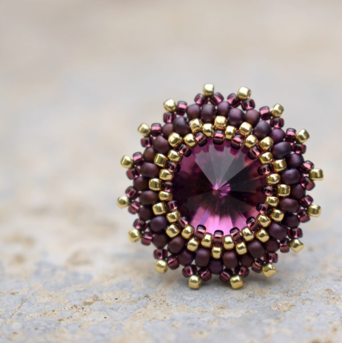 Z mystických bájí - Swarovski - prsten...