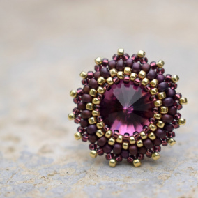 Z mystických bájí - Swarovski - prsten...