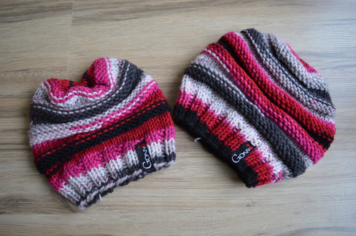 Čepička pro maminku a dcerunku