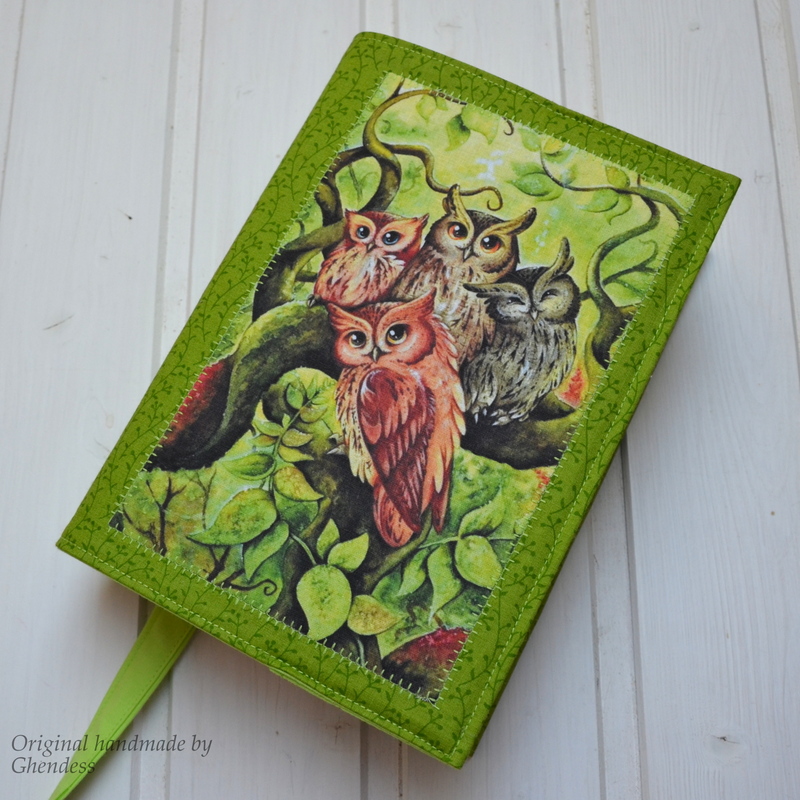 Univerzální obal na knihu - Soví sněm