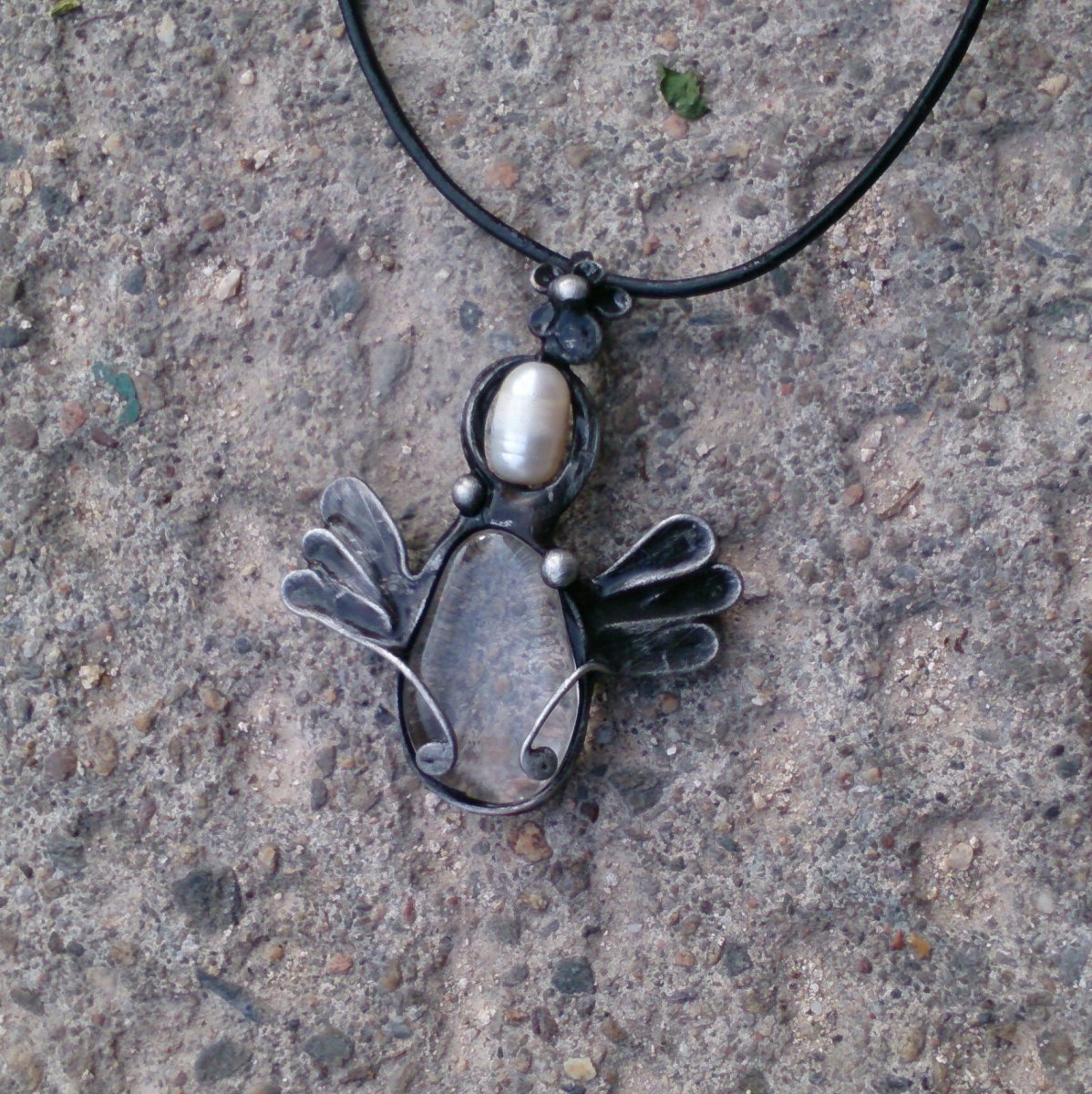 Náhrdelník  Křišťál - Andílek 