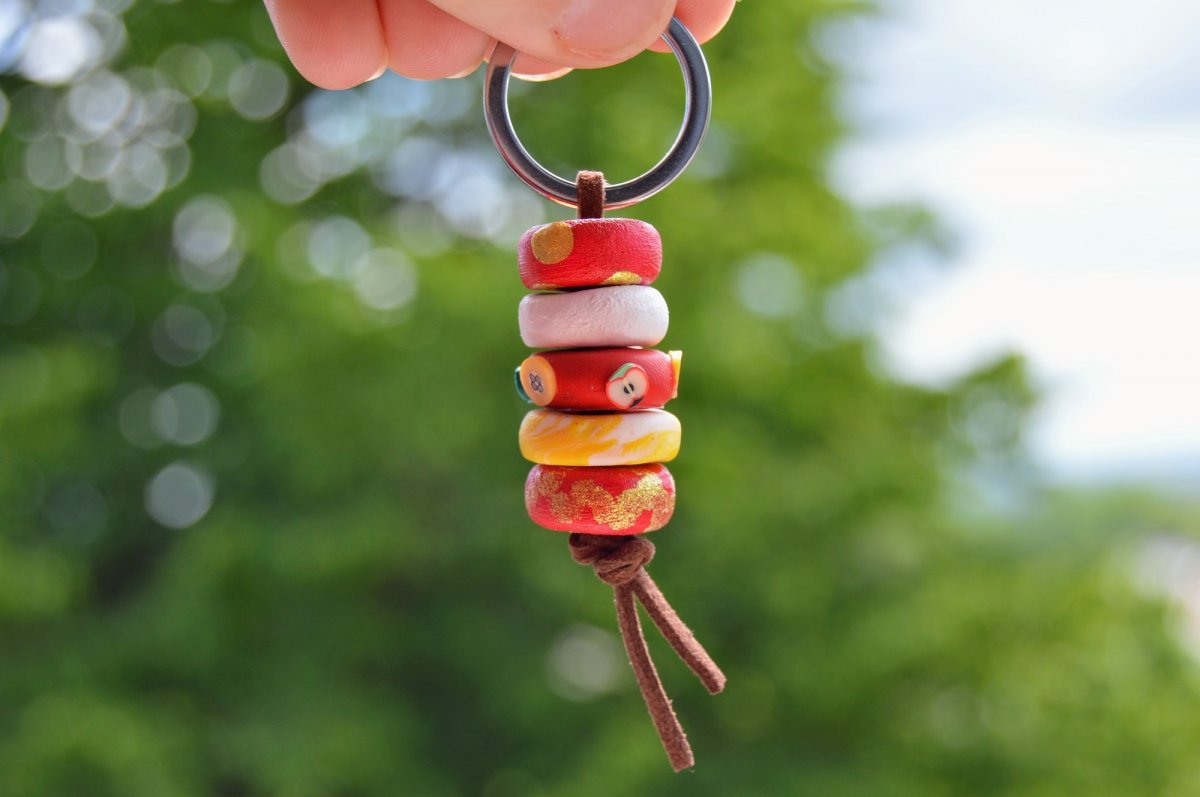 Ovocný mix - přívěšek na batoh...