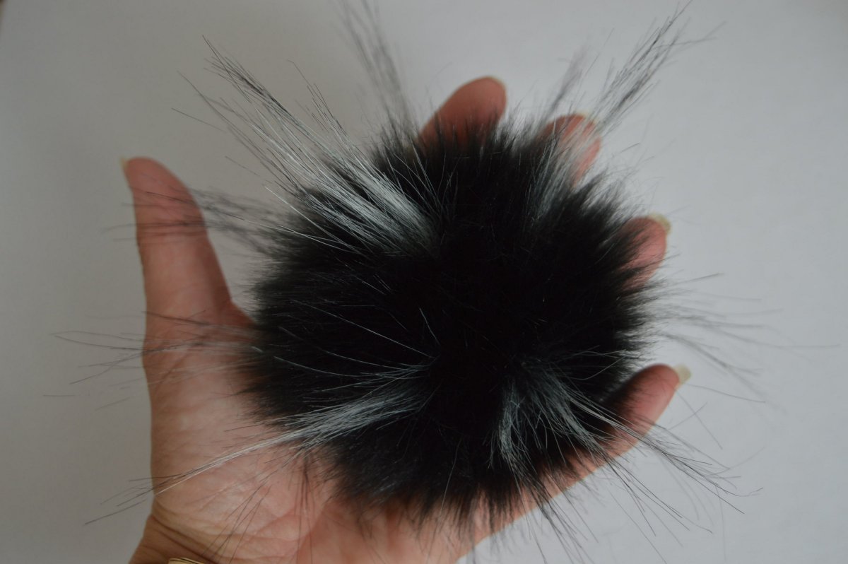 Bambule A20 - černá se světlými konci (malá)