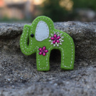 Sloník pro štěstí - sv. zelený