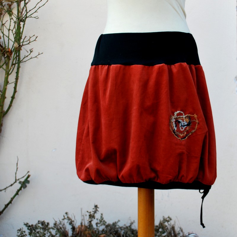 Skořicová s balonovým efektem