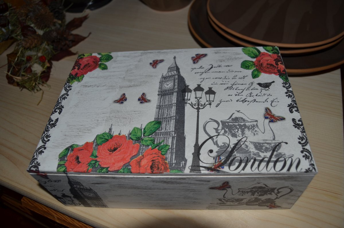 Krabička na čaj - Londýn