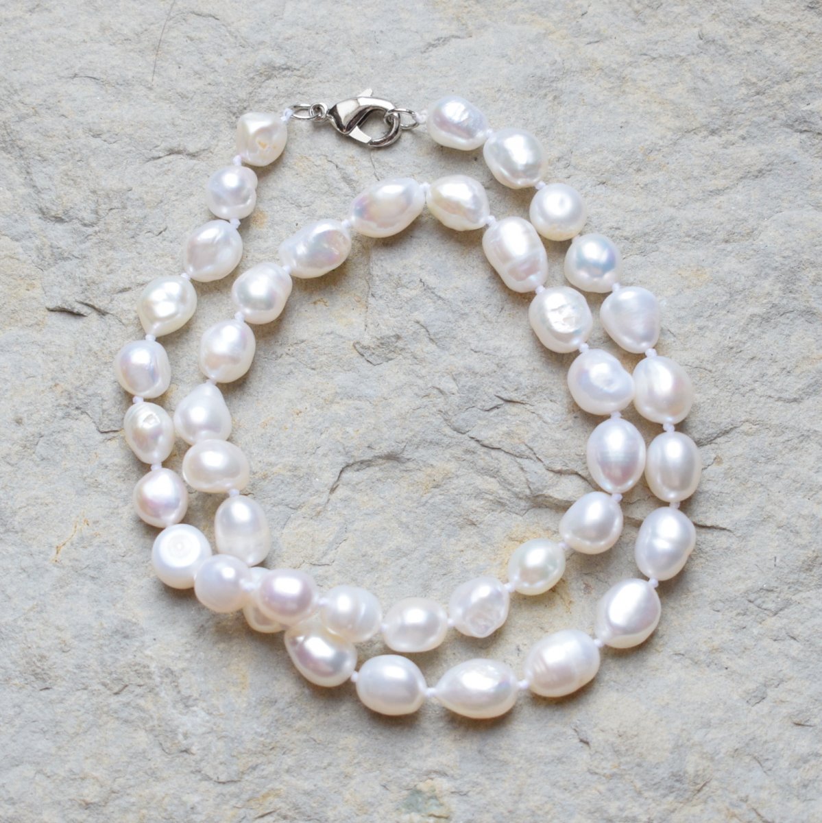 Říční perličky - bílé