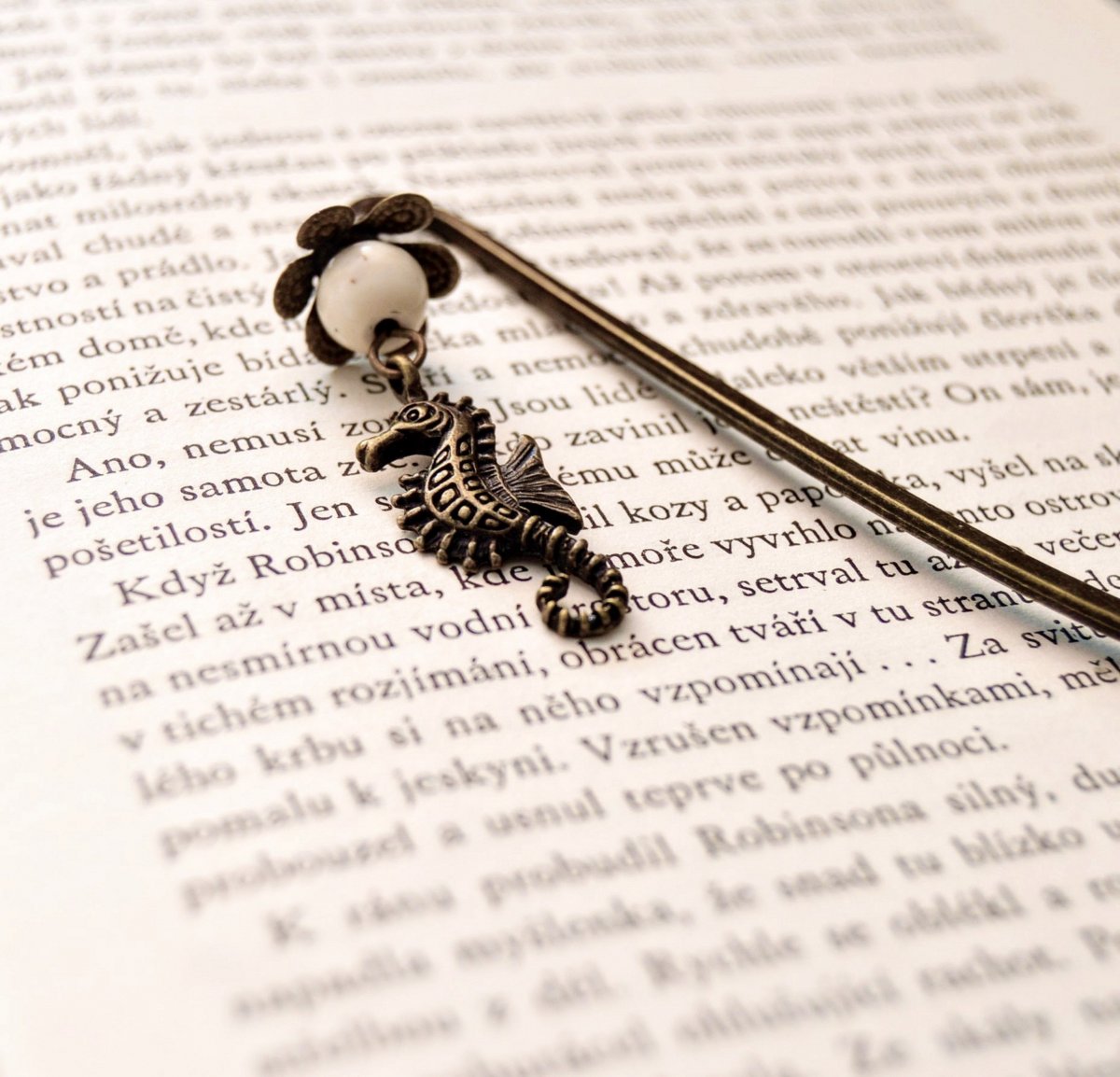 Mořský koník - záložka