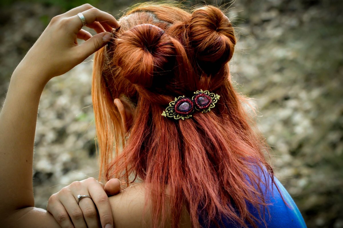 Začátek romantiky - spona do vlasů