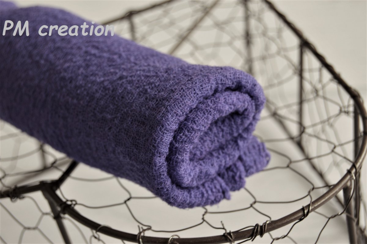 Wrap-dečka na focení miminek  fialová