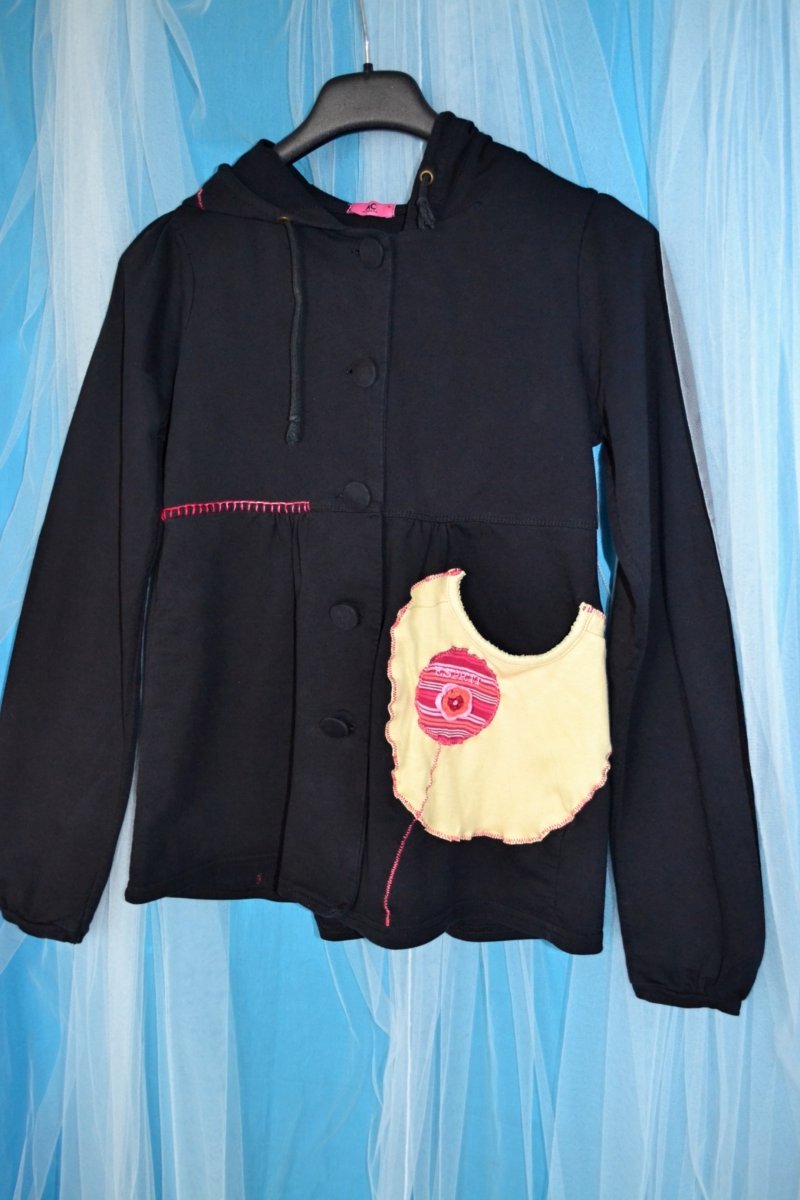 Recy mikina Kousek srdce vel.S (36/38)