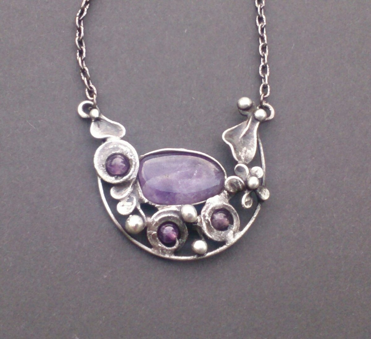 Náhrdelník ametyst 