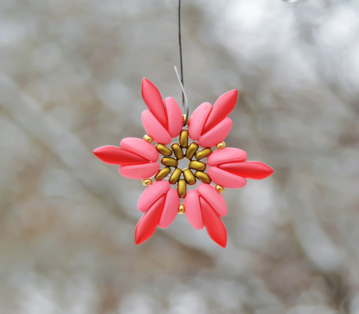 Luxusní vločka - dekorace