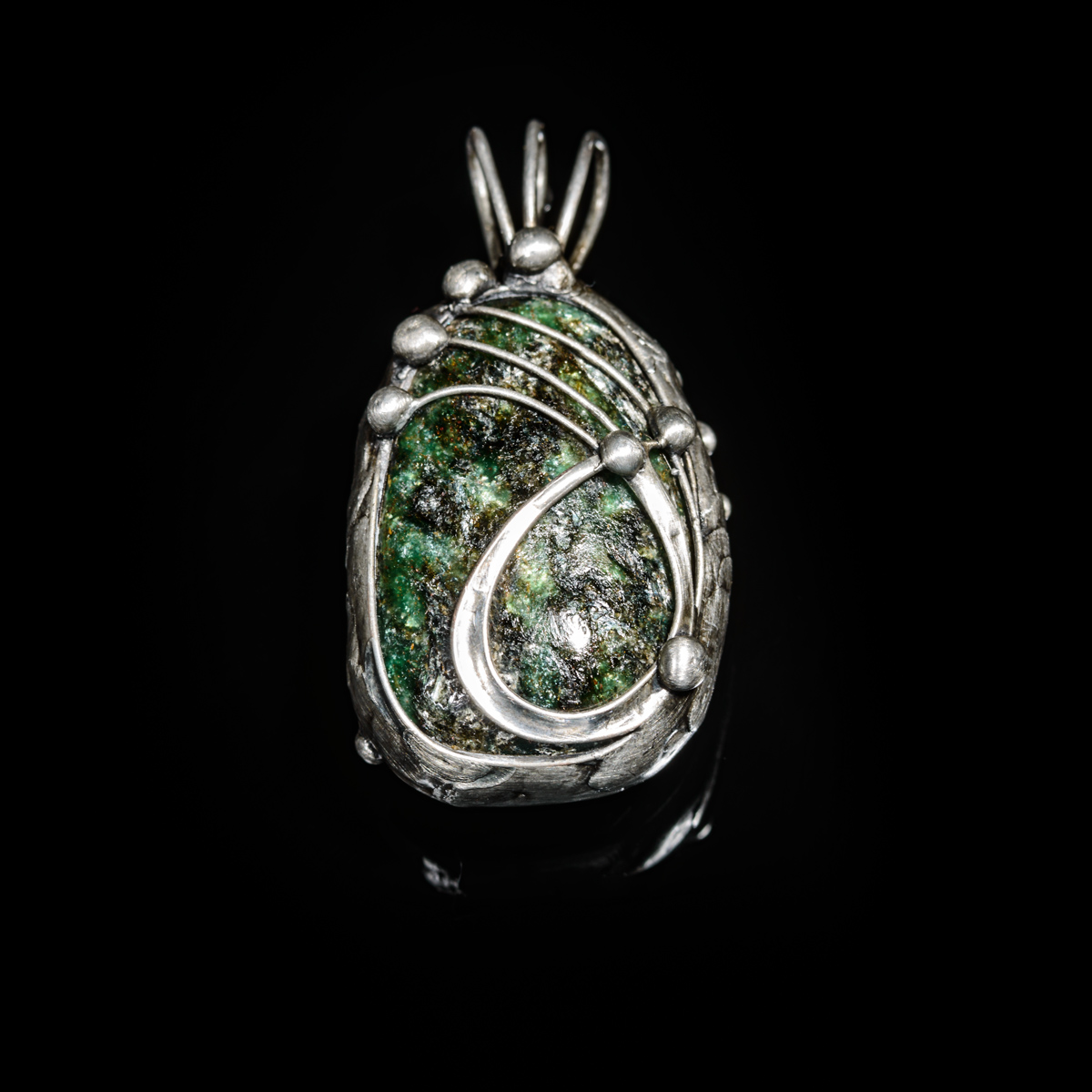 Amazonit oboustranný