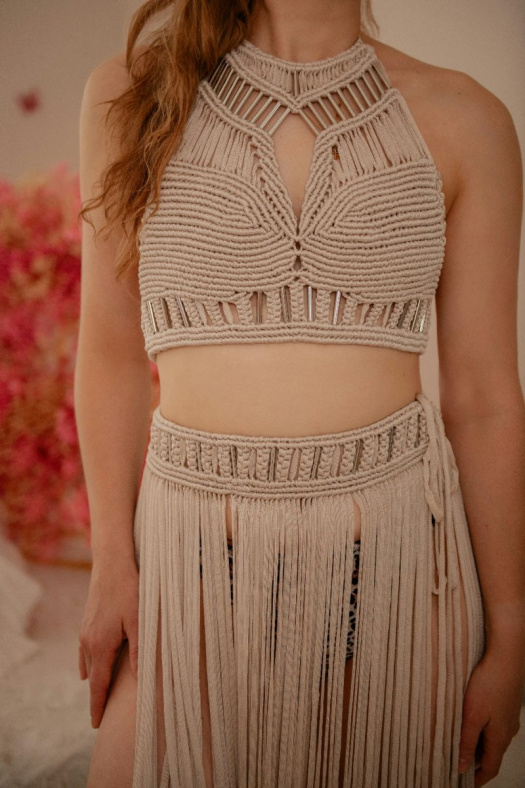 Macrame set " Písečný sen"