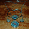 Souprava - náramek, náhrdelník, náušnice s mandalou