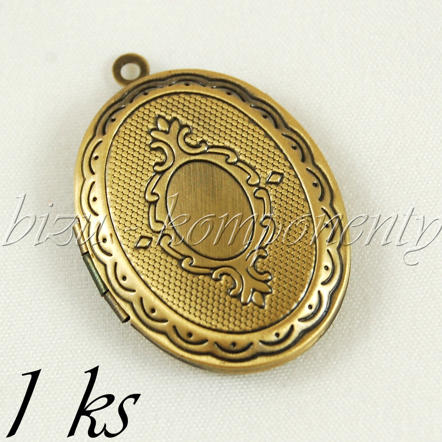 Medailon, bronzová barva (30 0016)