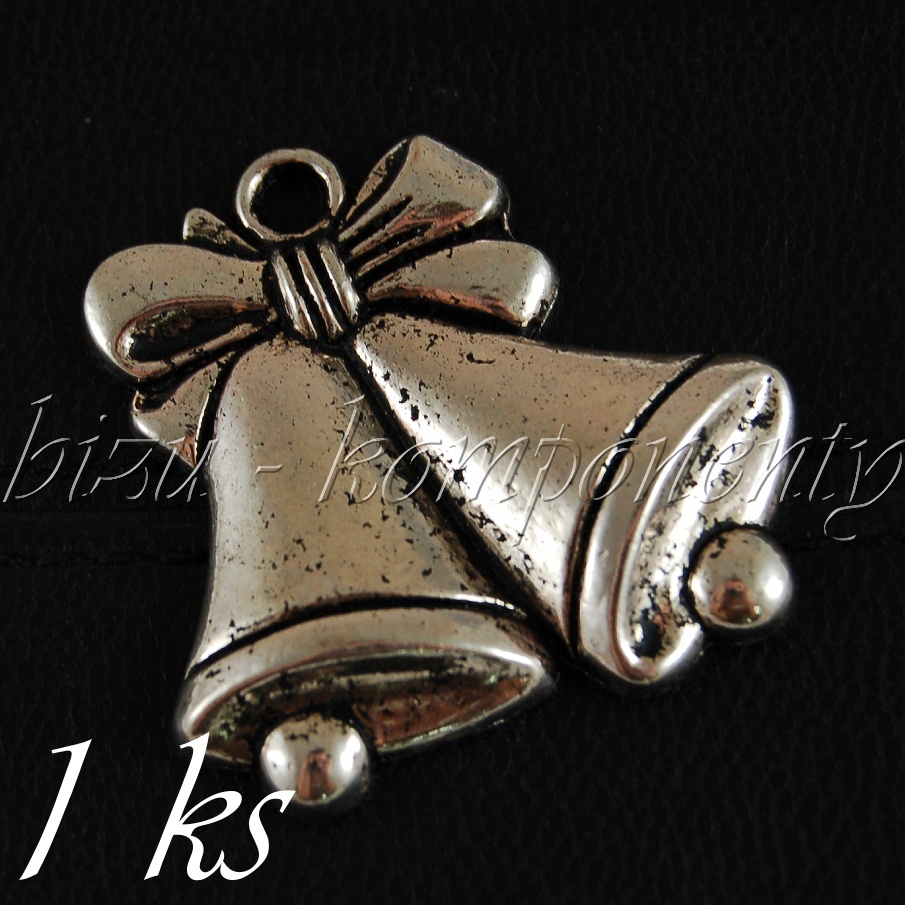 Zvonky, stříbrná barva (02 1120)