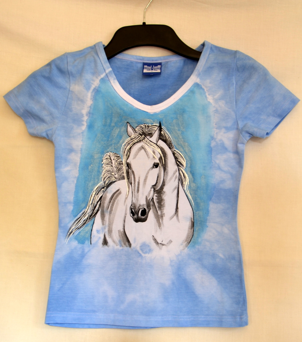 Dětské tričko s koníkem 