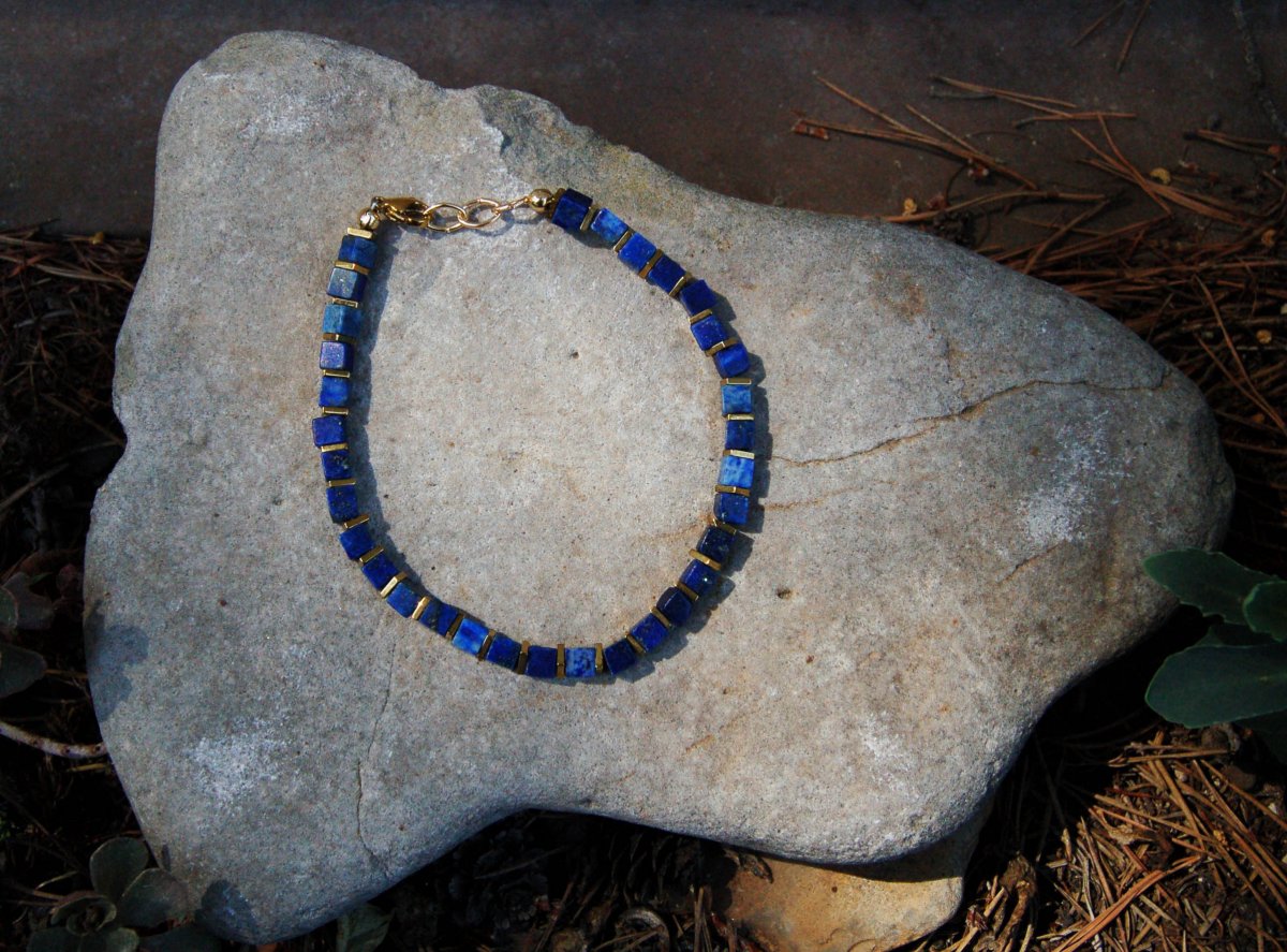 Náramek Henrieta - lapis lazuli