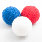 Sada 3 ks kuliček s kozlíkem Trikolora