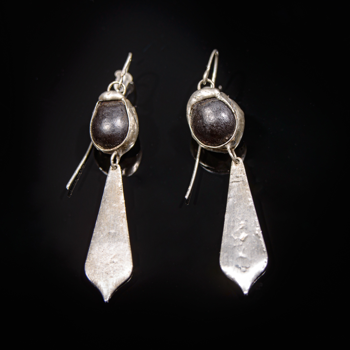 Oříškové náušnice