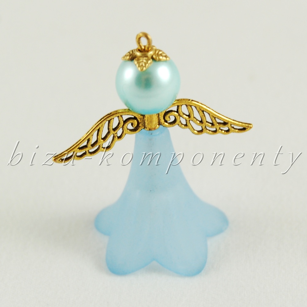 Sada na výrobu pěti modrých andílků (99 0018)