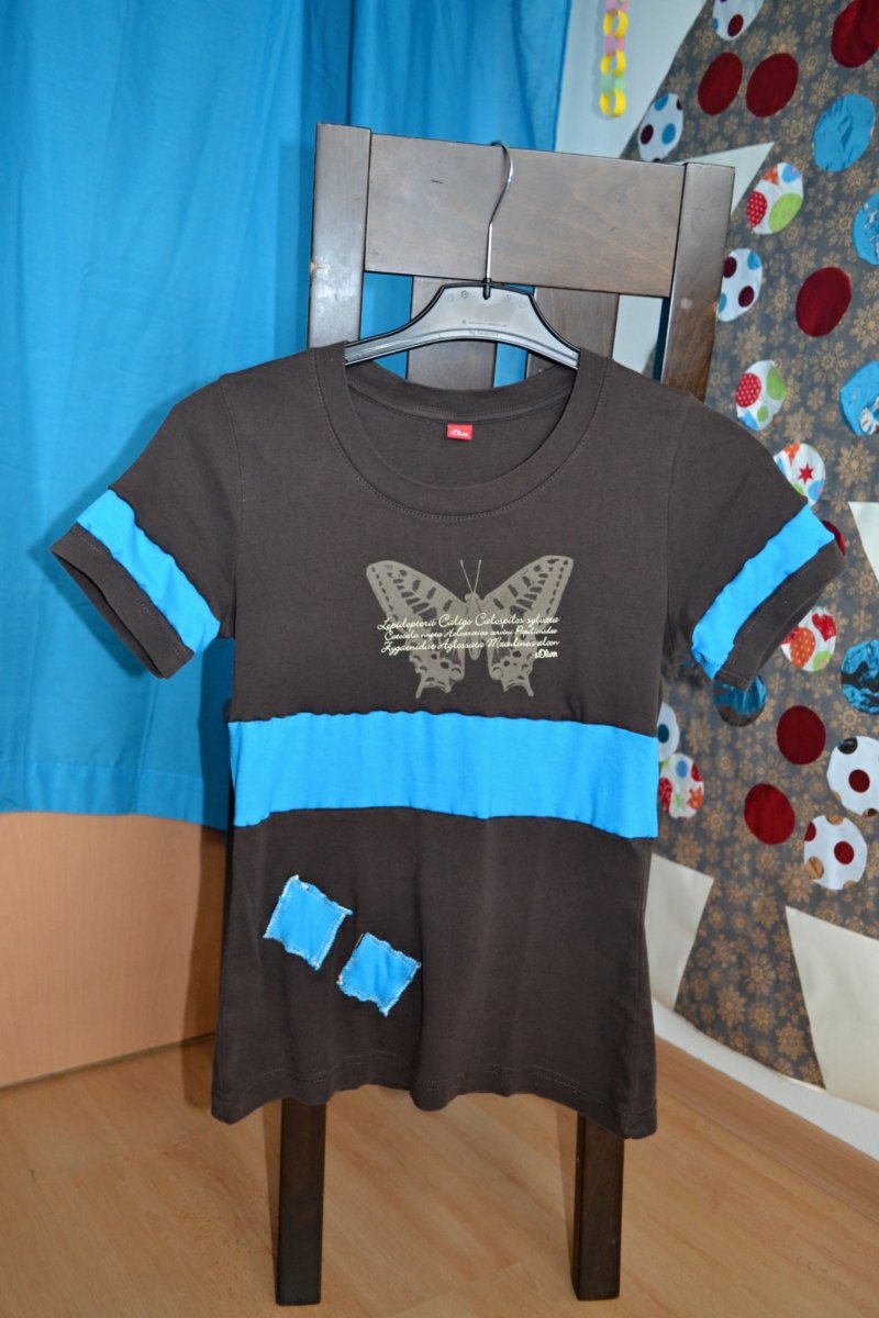 Recy triko Modrohnědá vel.38