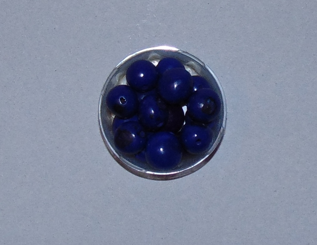 Semínka bombona tmavě modrá 2ks