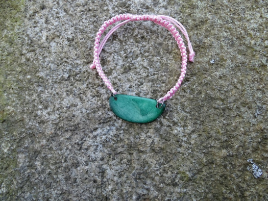  shamballa náramek v zelené