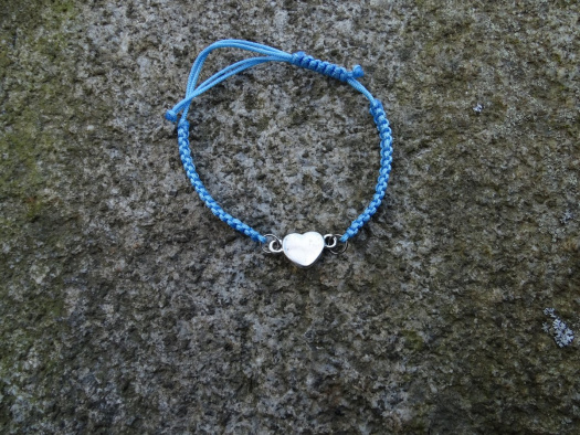  shamballa náramek srdce