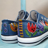 TULI-malované tenisky SLIP ON vel. 39