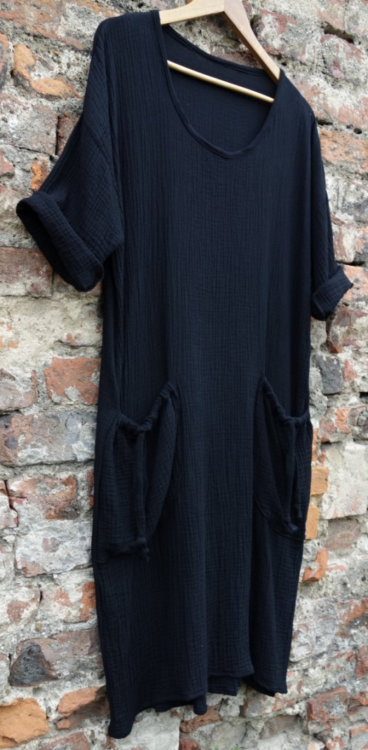 Šaty letní z mušelínu 3XL-5XL