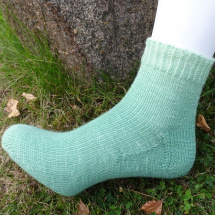 ponožky zelené samovzorovací