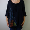 Halenka z mušelínu -kreše  4XL a 5XL