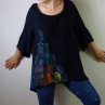 Halenka z mušelínu -kreše S -XL